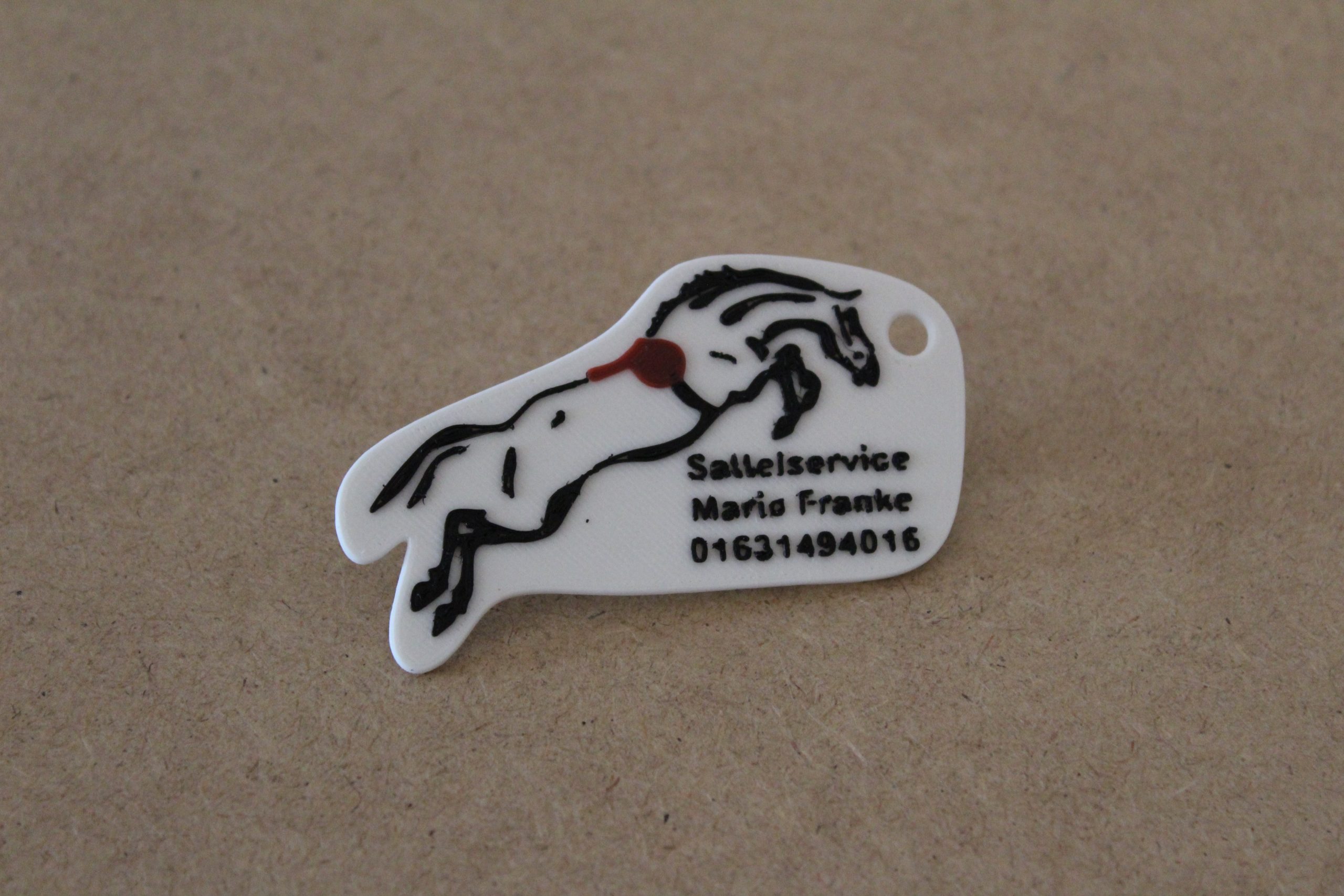 Individuelle Schlüsselanhänger mit Logo